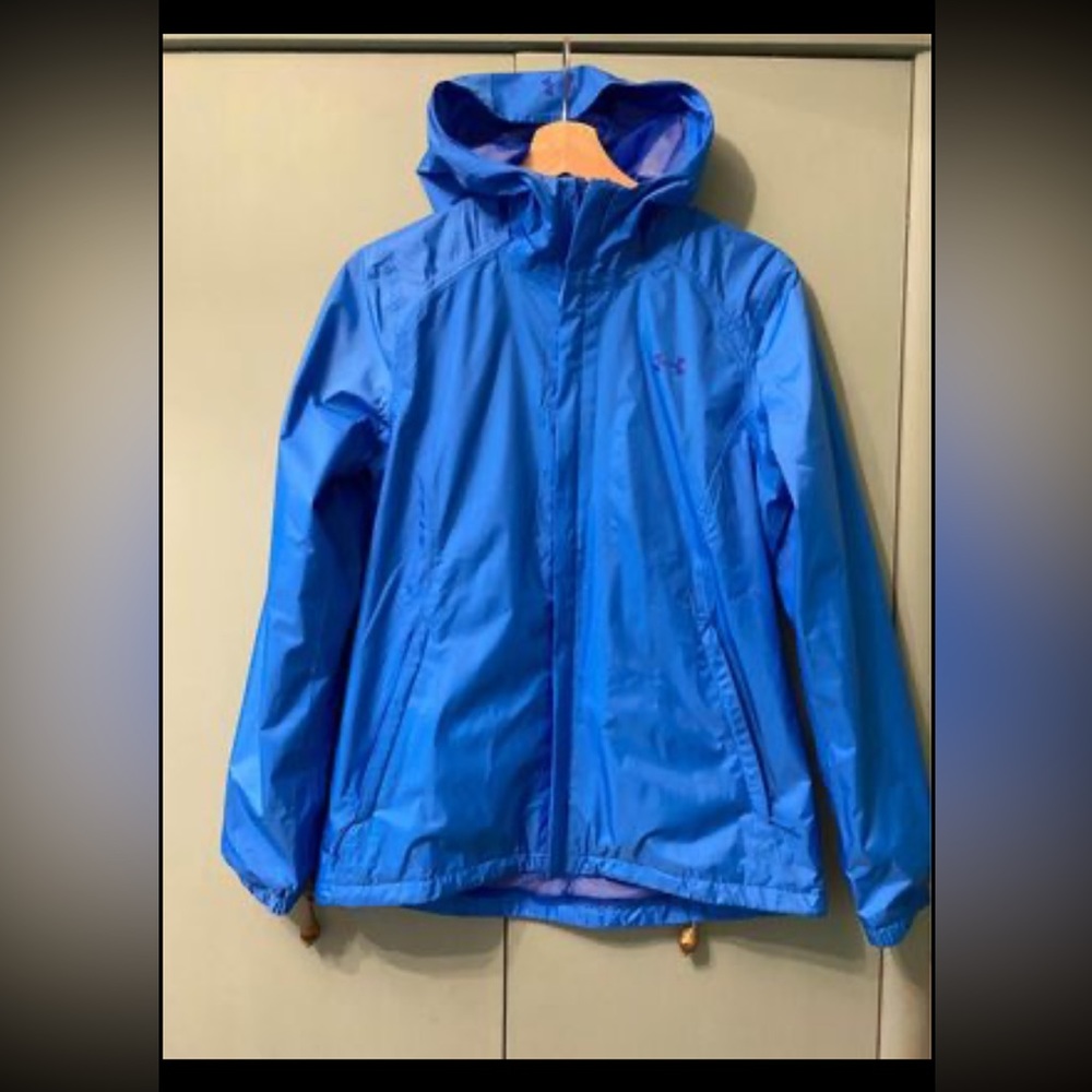 Women’s Under Amour Spring Fall Windbreaker jacket XS NWOT